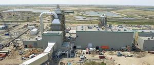 Vorzeigbar. Das Kohlekraftwerk „Boundary Dam“ in Kanada ist das erste weltweit, in dem Kohlendioxid aus dem Abgas abgetrennt und in den Untergrund gebracht wird. 