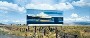 Unterwegs. Für seine Serie „Uncommon Places“ fotografierte Stephen Shore Eindrücke einer Reise: wie dieses Billboard...