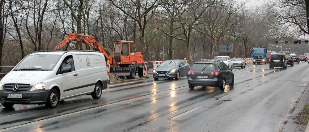 Auf der Heerstraße gibt es einen neuen Engpass.