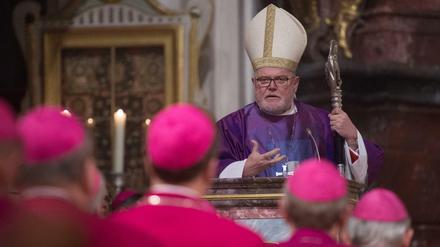 Kardinal Reinhard Marx eröffnet mit einem Gottesdienst im Februar 2016 die Vollversammlung der Deutschen Bischofskonferenz.