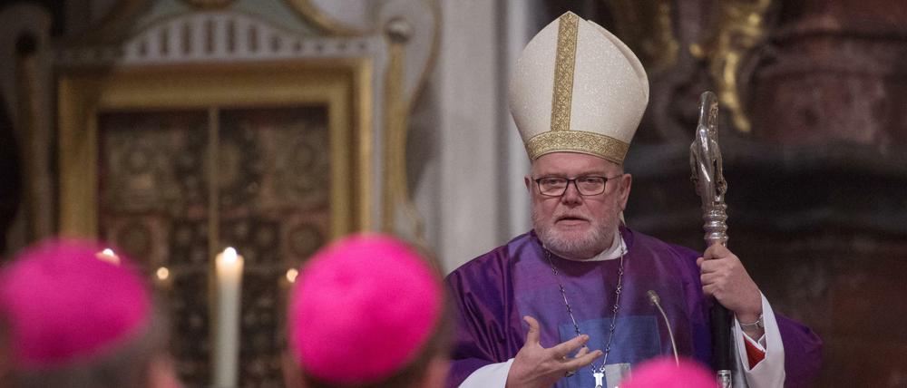 Kardinal Reinhard Marx eröffnet mit einem Gottesdienst im Februar 2016 die Vollversammlung der Deutschen Bischofskonferenz.