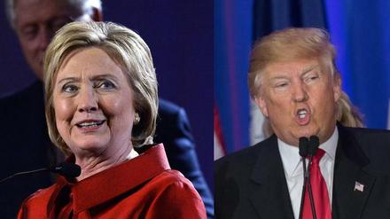 Der Weg ist noch weit für Hillary Clinton und Donald Trump.