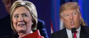 Der Weg ist noch weit für Hillary Clinton und Donald Trump.