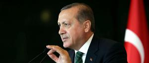 Der Staatspräsident der Türkei, Recep Tayyip Erdogan.