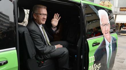 Der baden-württembergische Ministerpräsident Winfried Kretschmann liegt mit seinen Grünen in aktuellen Umfragen noch vor der CDU. 