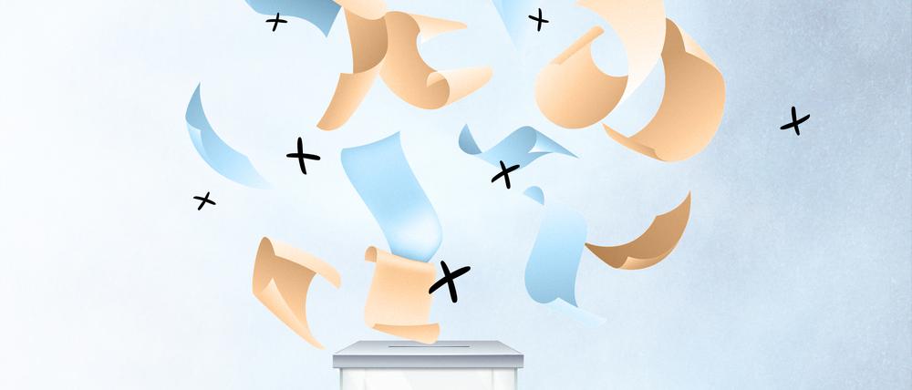 Ob die Wahlpannen in Berlin zu einer Wiederholung führen, ist noch unklar.  