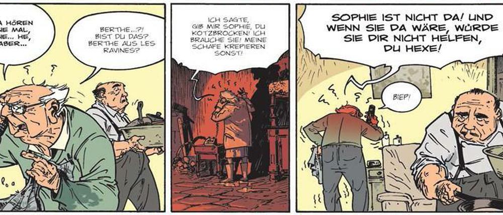 Generationenkonflikt: Eine Seite aus dem aktuellen dritten Album.