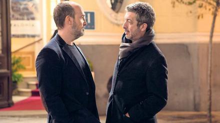 Keine Zeit mehr für Spielchen. Javier Cámara und Ricardo Darín. 