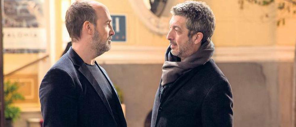 Keine Zeit mehr für Spielchen. Javier Cámara und Ricardo Darín. 