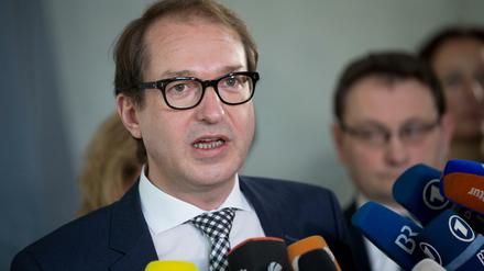 Bundesverkehrsminister Alexander Dobrindt.