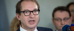 Bundesverkehrsminister Alexander Dobrindt.