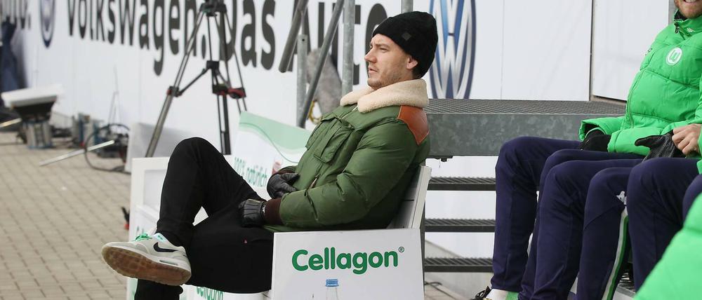 Irgendwie schon immer anders: Nicklas Bendtner vom VfL Wolfsburg.
