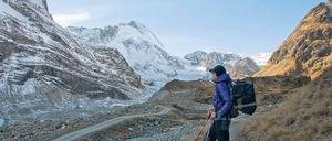Gipfelstürmerin. Agnieszka Kozlowska schafft fotographische Abbilder der höchsten Alpenspitzen.