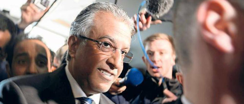Kandidat mit Schattenseite. Salman Al Chalifa betreibt Wahlkampf vor allem im Hintergrund. 