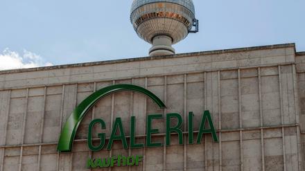 Konsumtempel: Der Kaufhof am Alexanderplatz.
