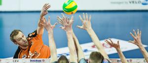 Und drauf. Diagonalangreifer Carroll spielt seit fünf Jahren für die Volleys.