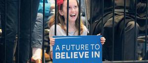 Diese 12-Jährige unterstützt Bernie Sanders.