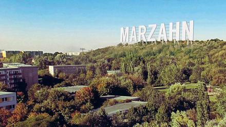 Große Buchstaben. Das neue Wahrzeichen - hier eine Simulation - soll zur IGA entstehen. 