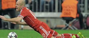 Keiner fliegt schöner Arjen Robben führt eine Art choreografierte Improvisation auf.