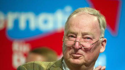 Der stellvertretende Bundesvorsitzende der Alternative für Deutschland (AfD), Alexander Gauland, will eine Grenzschließung und Härte gegenüber Asylsuchenden. 