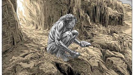 Funken schlagen: Dieses Bild von Jens Harder gehört zu der Siebdruck-Reihe, die Carlsen mit Crowdfunding finanzieren will.