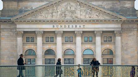 Das Gebäude des Bundesrates wird saniert. 