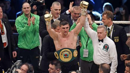 Marco Huck ließ sich durch die Trennung von Trainer Mittermeier nur wenige Tage vor dem Kampf nicht aus dem Rhythmus werfen.