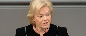 Die Bundestagabgeordnete Erika Steinbach (CDU) hat mit einem Foto-Kommentar zum Thema Flüchtlinge empörte Reaktionen hervorgerufen - auch bei Parteifreunden. 