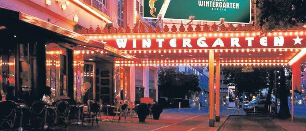 Glamour am Abend: das Wintergarten-Varieté an der Potsdamer Straße.