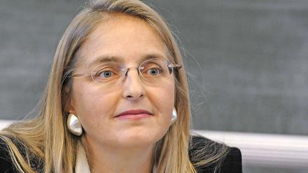 Die Kommissionsvorsitzende Letizia Paoli.