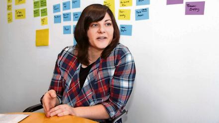 Johanna Uekermann, die Bundesvorsitzende der Jusos.