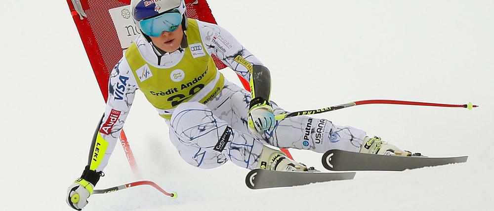 Schon wieder auf der Piste: Lindsey Vonn.