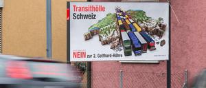 Die Opposition fürchtet noch mehr Verkehr durch die zweite Röhre. 