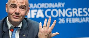 Der Schweizer Gianni Infantino ist neuer Fifa-Präsident.