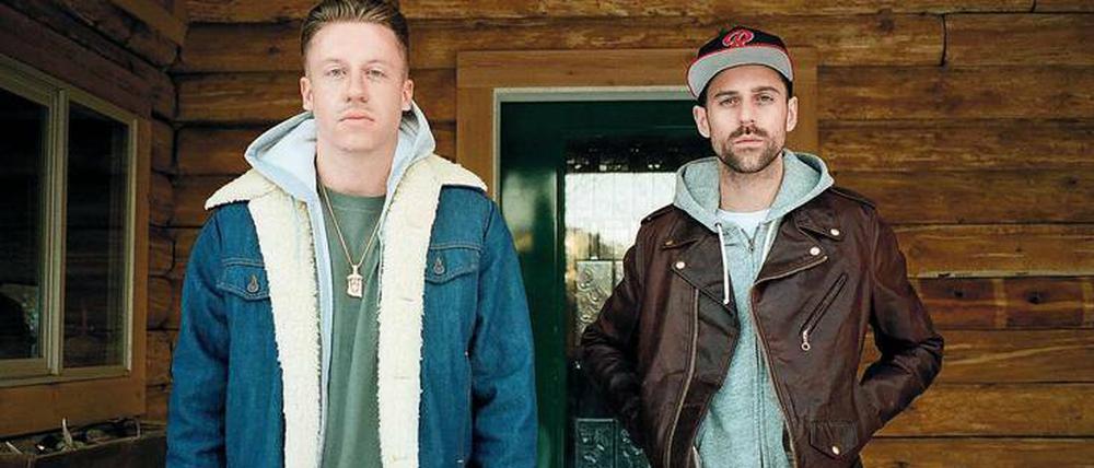 Das Hip-Hop-Duo Macklemore und Ryan Lewis.