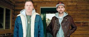 Das Hip-Hop-Duo Macklemore und Ryan Lewis. 