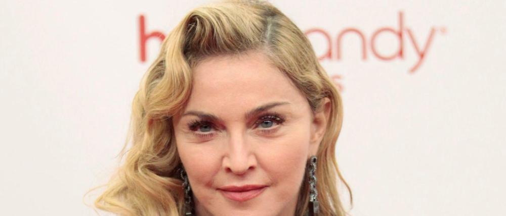 Patin der Fitnesskette: Popstar Madonna kam zur Einweihung des Studios an der Truman Plaza.