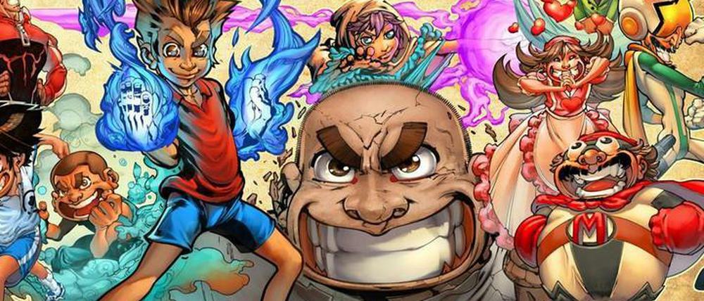 Arabische Helden: Eine Szene aus den Comics von Suleiman Bakhit.