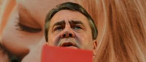 SPD-Chef Sigmar Gabriel in Stuttgart.