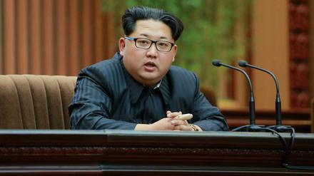 Kim Jong-un, Machthaber Nordkoreas.