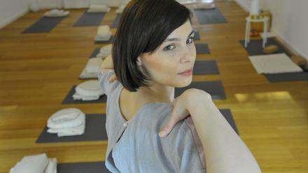 Elisa Kallaus vom Studio Körperklang.