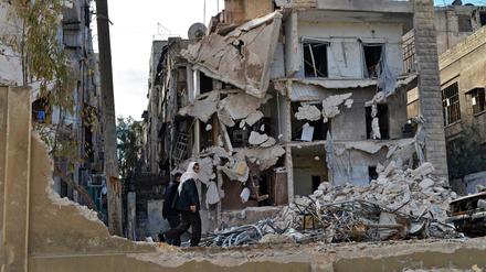 Aleppo in Syrien, aufgenommen 2014. 