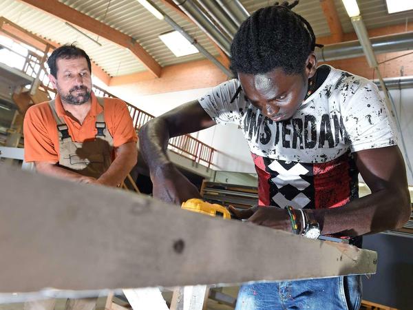 Zum 110. Mal fand der Wirtschaftsstammtisch statt, es ging um die Flüchtlinge und den Arbeitsmarkt.
