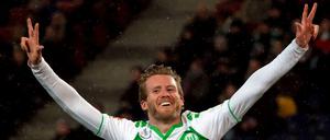 Ein Mann, drei Tore. André Schürrle entschied das Niedersachsen-Duell quasi im Alleingang.