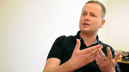Klaus Lederer, Landesvorsitzender der Linken in Berlin. 