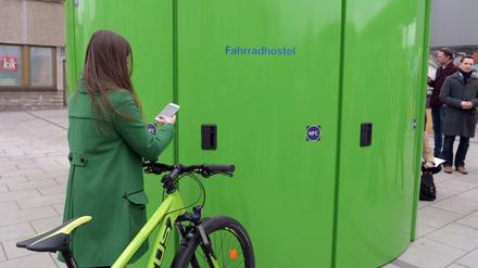 Fahrradboxen in Lichtenberg