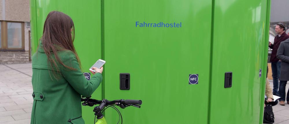 Fahrradboxen in Lichtenberg