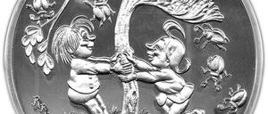 Im Gedenken an Wilhelm Busch: Die Siegermedaille.