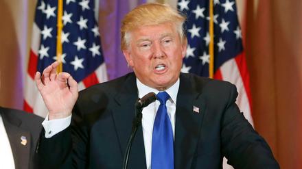 Donald Trump, Präsidentschaftsbewerber.