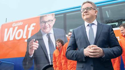 Tour de Trance. Die bisherigen Wahlkampfanstrengungen von CDU-Mann Guido Wolf verliefen glücklos.
